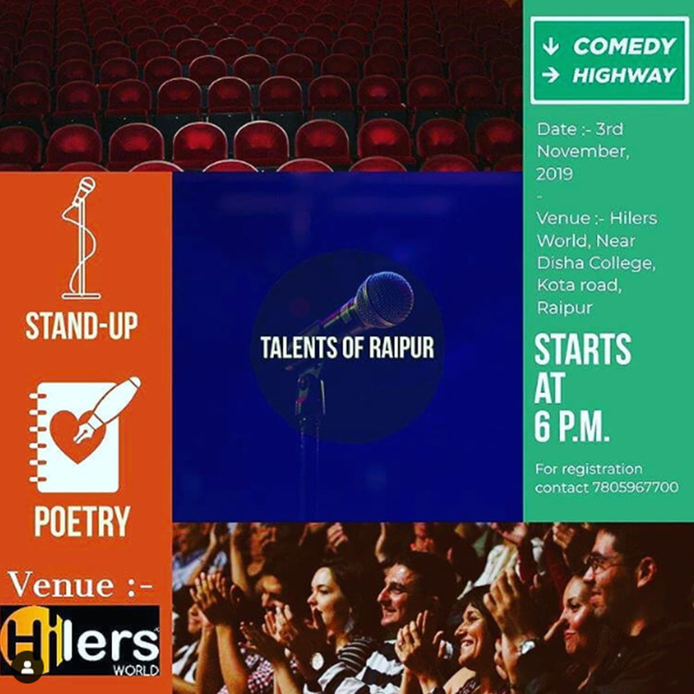 Standup comedy or Shayari